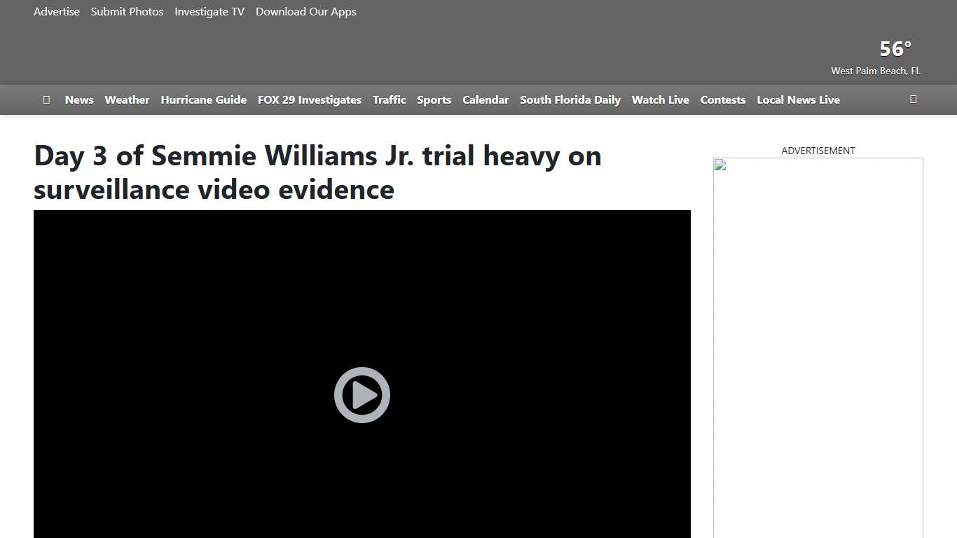 Day 3 of Semmie Williams Jr. trial heavy on surveillance video evidence